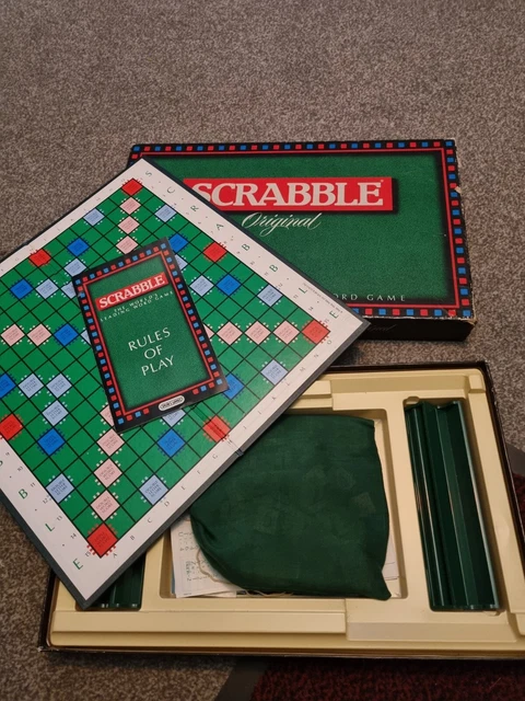 1980er Jahre Original Scrabble