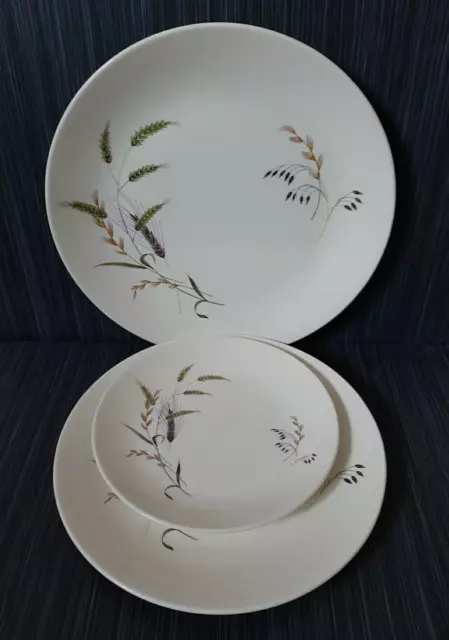 Ridgway Canadiana lot of 3 plates dinner salad and side 2