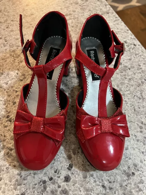 Girls Red Rachel Shoes