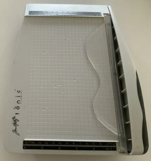 Excelente Estado Recortadora De Papel Jim Holtz, Fabricación De Tarjetas De Álbum De Recortes