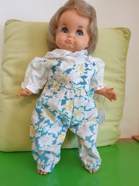 Poupon Bella Paul Vintage 1970-71 - 40 Cm - Sexé Garçon - PVC - Bon état - Fabriqué En France