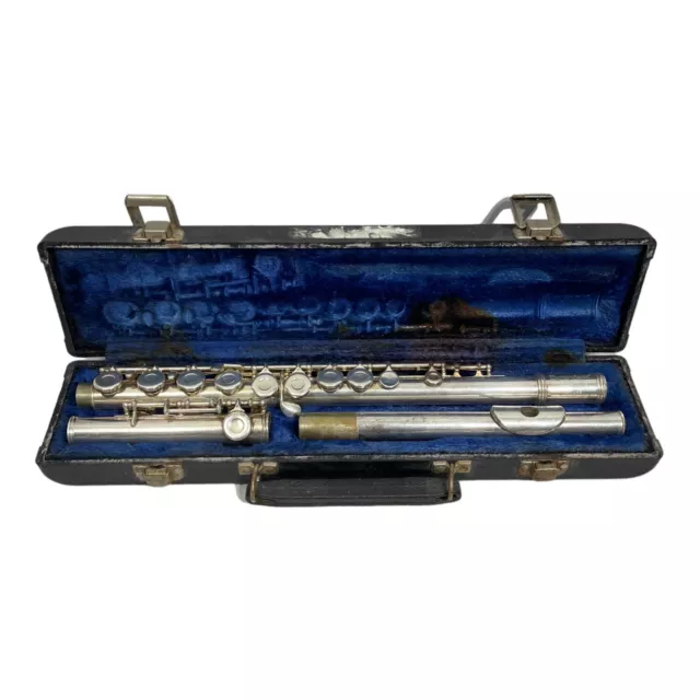 Gemeinhardt Vintage (1972-1975) M2-A41145 Silver Plated Student Flute & Case