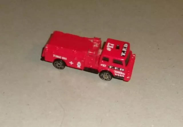 Maisto Tonka Hasbro Denver Pumper 2000, # 17 - fire engine red