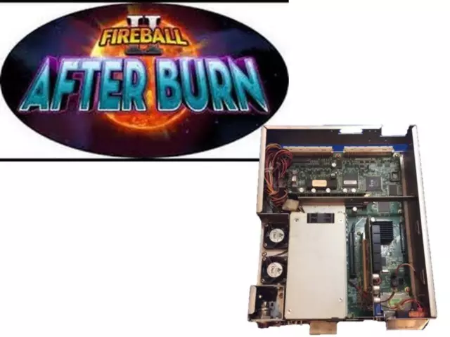 Bally Alpha Elite Fireball Afterburn With Video Card V32 **Price Reduced**