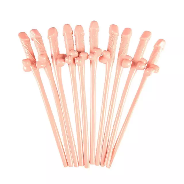 6-40Pcs Willy Straws Hen Night Out Party Fun  Jumbo Girls Drink 18cm Novelty