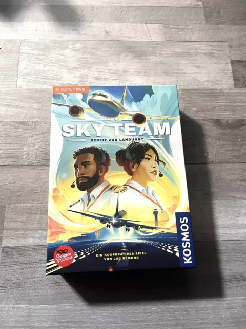 Sky Team - SkyTeam - kooperatives Spiel für 2 Personen - Brettspiel - NEU/OVP