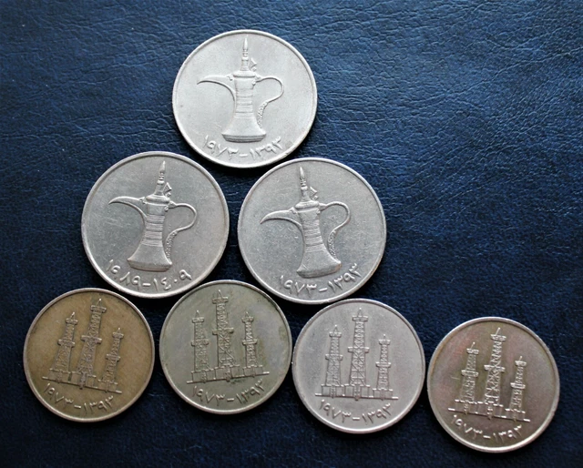 Lot : 25 monnaies du Moyen Orient (Libye, Pakistan, Egypte, EAU, Jordanie, etc.) 3