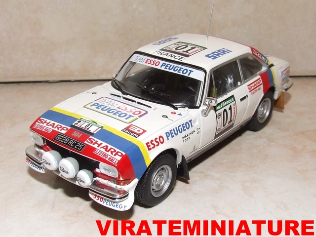 IXOMODELS,PEUGEOT 504 Coupé V6 #1 Rallye de Cote d'Ivoire 1978 T