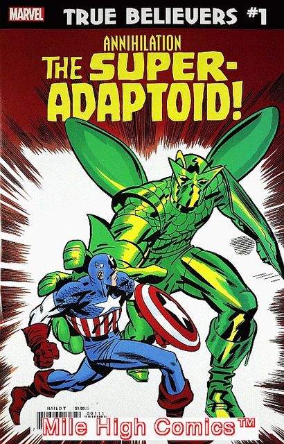 TRUE BELIEVERS: ANNIHILATION - SUPER-ADAPTOID (2019 Series) #1 Near Mint Comics