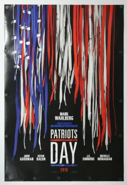 Patriots Day 2016 Double Sided Original Movie Poster 27" x 40"