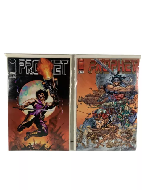 Prophet Comic Book Image Comics 1 and 2 Excellent Condition. Looks And Feels New