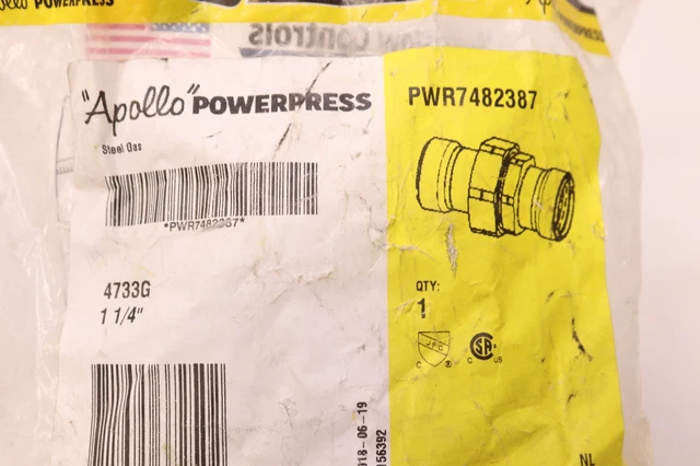 Apollo Union Press Carbon Steel 1-1/4" PWR7482387