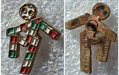 Distintivo calcio ⚽ football ITALIA 90 badge WORLD CUP pin CIAO spilla BERTONI 