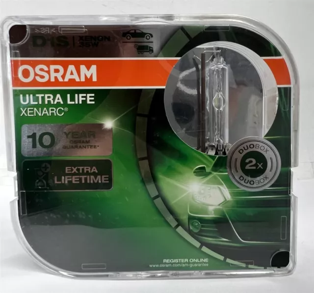 Osram Xenarc Ultra Life D1S Xenon bulb - 10-year warranty