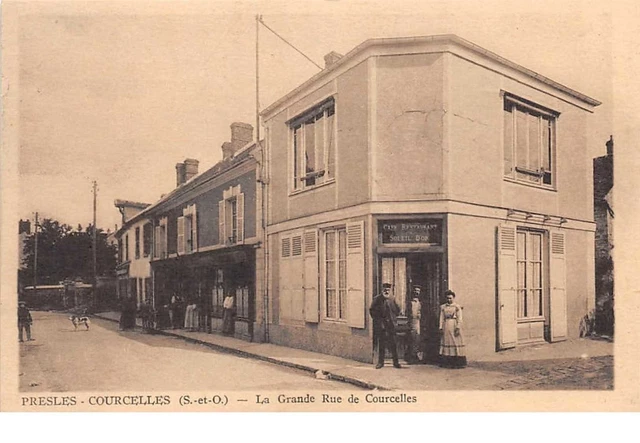 95.n°59607.presles.courcelles.la grande rue de courcelles