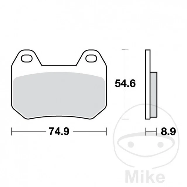 Plaquettes De Frein Arrière Pour Scooter électrique NIU N1, N1s, NQi, NGT, M1, MQi - Haute Température