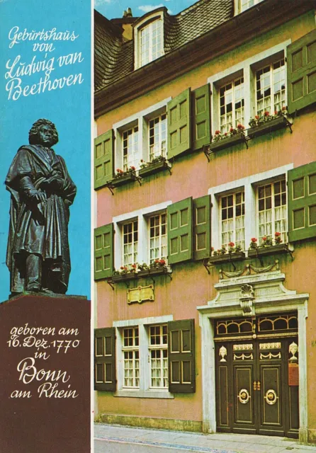 AK, NRW 47, Bonn, Geburtshaus Ludwig van Beethoven, siehe Scan.