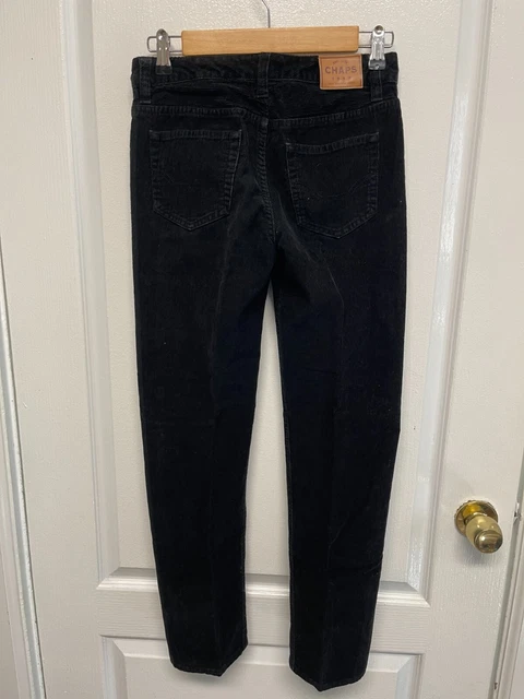 Chaps Corduroy Boys Black Pants Size 14