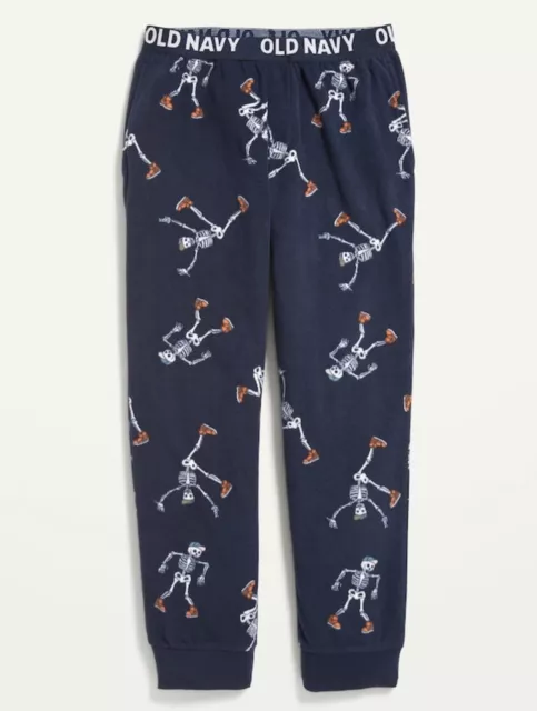 Old Navy Kids Size Medium (8) Micro Fleece Pajama Jogger Pants .. NWT .. $20