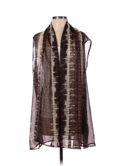 COLDWATER CREEK WOMEN Brown Kimono P $15.74 - PicClick
