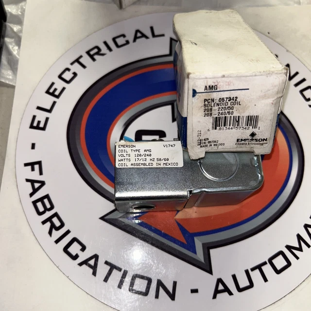 Solenoid Coil, EMERSON, AMG, 208-240 VOLTS, PART# 057342