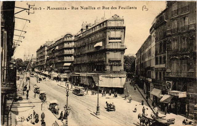 CPA MARSEILLE Rue Noailles and Rue des Feuollants (444788)