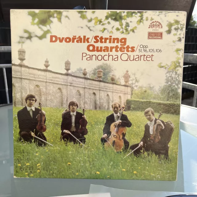 Dvorak String Quartets 3 Lp Box  Panocha Quartet B998