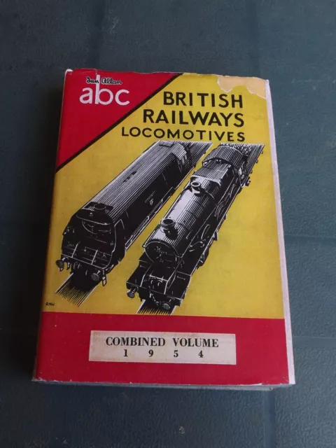 Ian Allan ABC BR Locomotives Combined Volume 1953/54 BR Book Unmarked