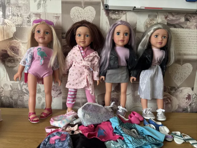 Design A Friend Dolls  X 4 Bundle