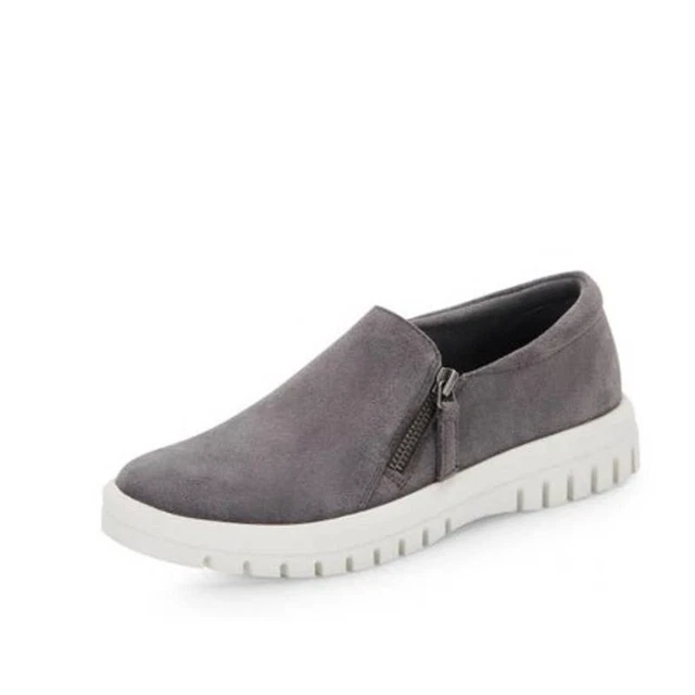 BLONDO WOMEN S FAITH Sneaker 9 Dark Grey Suede Waterproof Slip on NWOB 49.04 PicClick UK