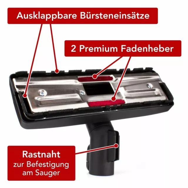 Rechange pour Miele Buse Combinée Embout Sol Ecoline S 5381 S5 Machine 5