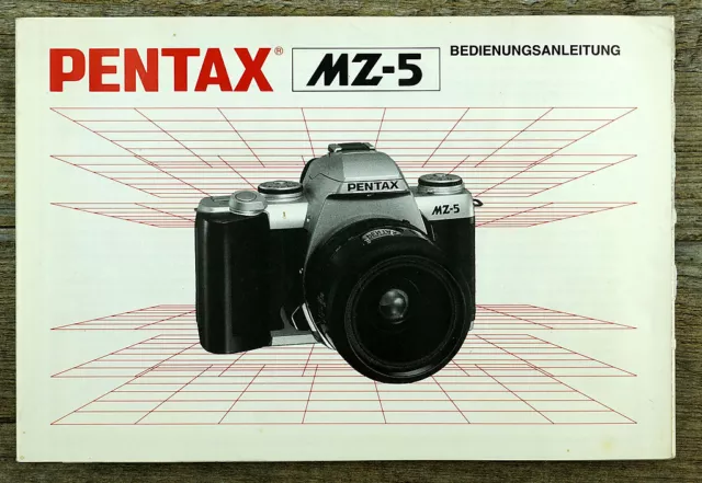 ASAHI Kamera Bedienungsanleitung PENTAX MZ-5 User Manual Anleitung (X8056