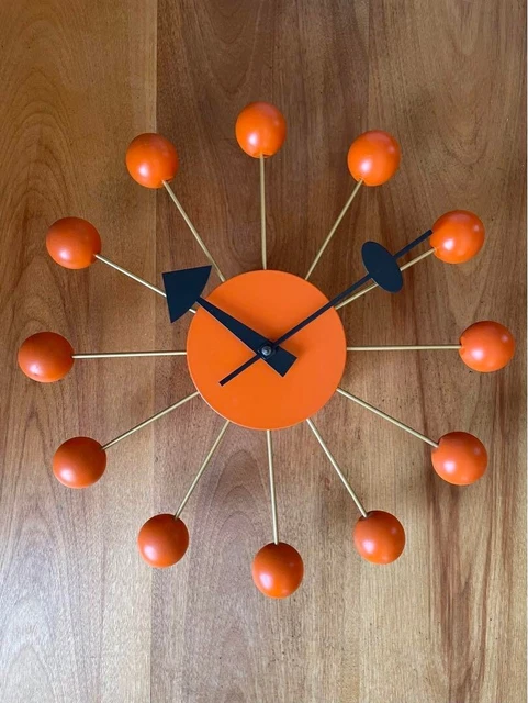 GEORGE NELSON WALL Clock Re-Edition Ball Clock Vitra Design Museum ...