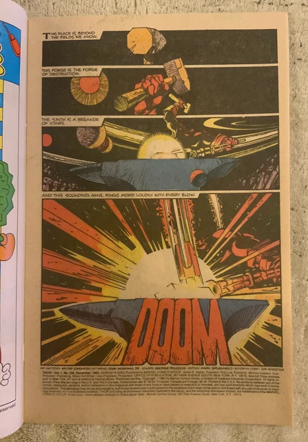 The Mighty Thor #338 Marvel 1983 - 2nd Appearance of Beta Ray Bill 5