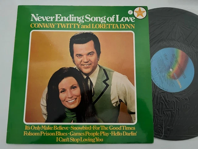 CONWAY TWITTY LORETTA Lynn King & Queen Country Music 12"Viny LP 33rpm 1985  Aus $10.95 - PicClick AU