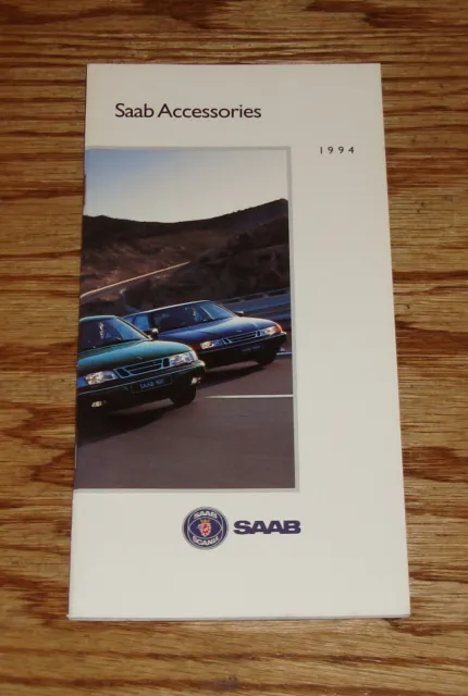 Original 1994 Saab 9000 900 Series Accessories Sales Brochure 94