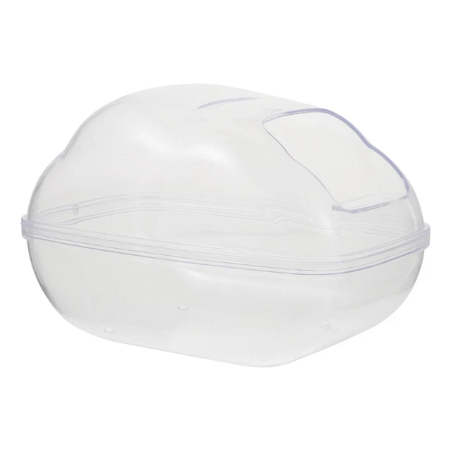 Pequeño contenedor de arena para casa de baño hámster inodoro chinchilla