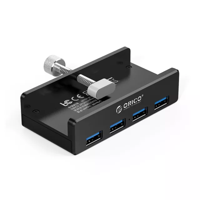 ORICO Clip-type USB 3.0 Type A HUB Adapter Aluminum 4 Ports USB Multi Splitter