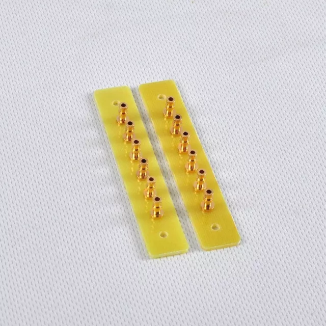 2PCS DIY 6lugs Fiberglass Turret Board with Gold Plated for Guitar Tube Amp