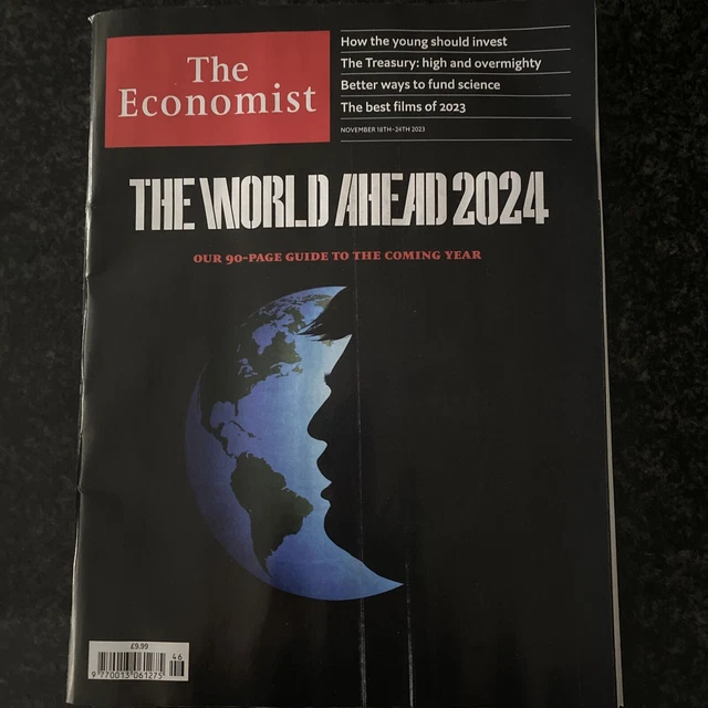 THE ECONOMIST MAGAZINE 18 novembre 2023 Le monde à venir 2024 EUR 17