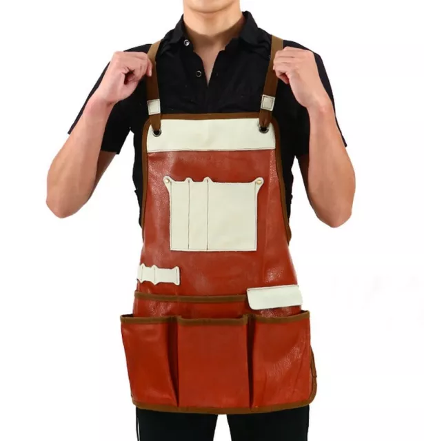 Protective Gear Heat Insulation Safety Leather Welding Apron Cowhide Welder Work