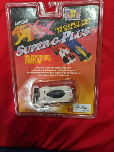 New 0N Card Tomy Afx Super G Plus Esso Peugeot Ho Scale Slot Car