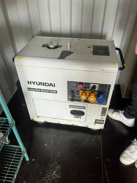 Hyundai 7.5 kVA / 6 KW Long Run Standby Diesel