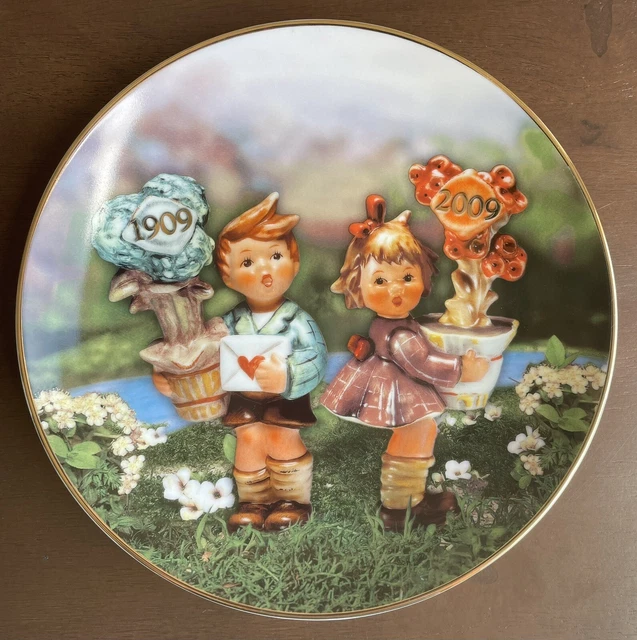 Collectors Item: Vintage MJ Hummel 100th Anniversary Celebration Plate