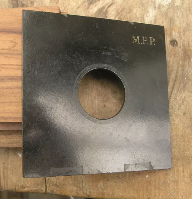 genuine MPP mk7 VII   compur copal 0 lens board panel 32.7mm hole