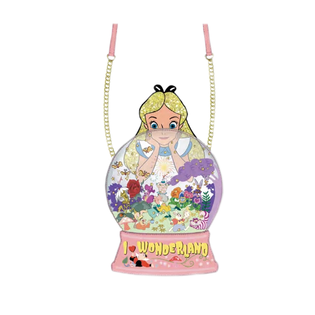 Danielle Nicole Alice in Wonderland Snowglobe Crossbody Danielle Nicole Alice in Wonderland Snowglobe Crossbody