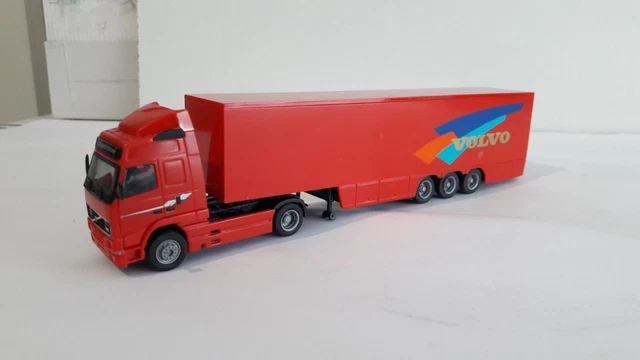 Deux Semi-remorques Porte-engins Herpa : Scania + MAN – Neufs Sous Blister
