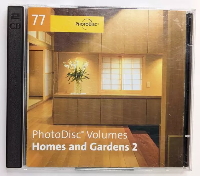 PhotoDisc Volumes 77, Homes and Gardens 2, CD Set Foto de Stock 336 Libre de Regalías