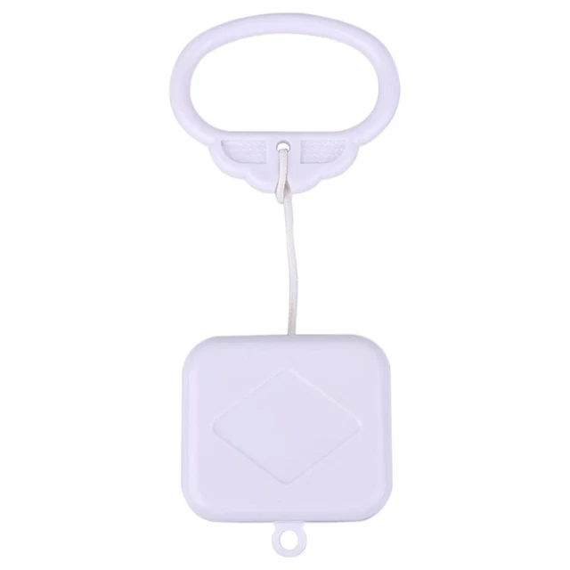 Caja de música blanca para bebé bebé bebé niño cama campana sonajero juguete regalo