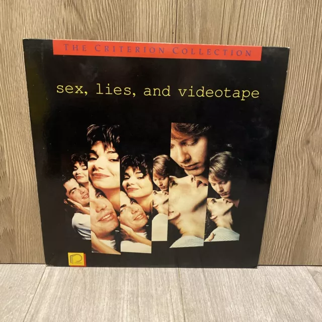 Sex Lies And Videotape Criterion Collection 108A Laserdisc Rare Videodisc MPE